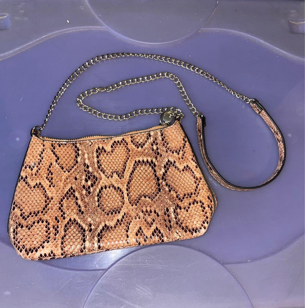 H&m snake print bag outlet