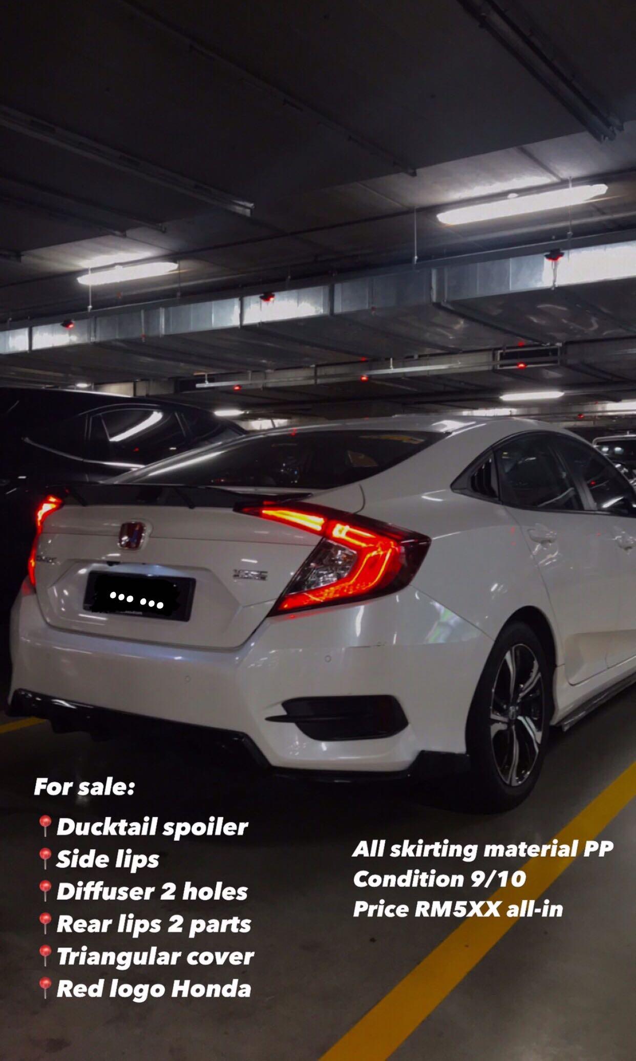 Honda Civic FC bodykits, Auto Accessories on Carousell