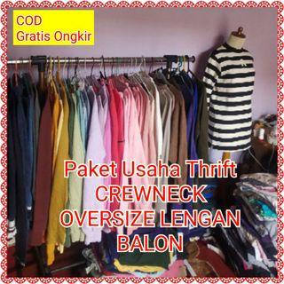 Hoodie Crewneck Sweater Oversize