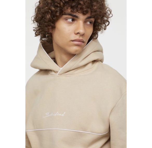 Hoodie H M Satisfied beige