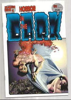 Horror In The Dark 1 Comic Book Printed 1991 By RICHARD CORBE N and RICHARD MARGOPOU LOS. Cover by COR BEN