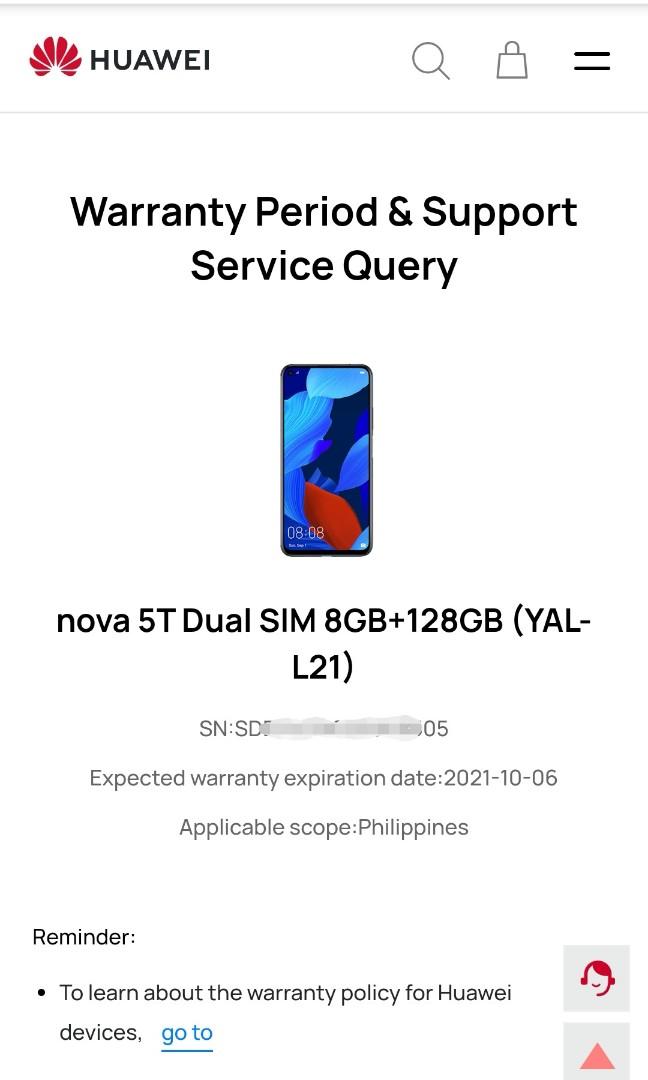HUAWEI NOVA 5T (Category: Huawei) located in Muntinlupa City. Submitted by kirisuke11 (Listing ID 1131731559, Image 3). Description: For Sale My Huawei Nova 5T Crush Green (1 yr. & 2 mos. plus old) - Used But Not Abused - Stock EMUI 9, No Issue - No History of Repair - With Box and Orig Stock Accesories including Charger and Cable) - Stock Earphone (1 time lng nagamit nung tinesting since di ko po trip ang earpods) Wala lng sa pic un orig cable n