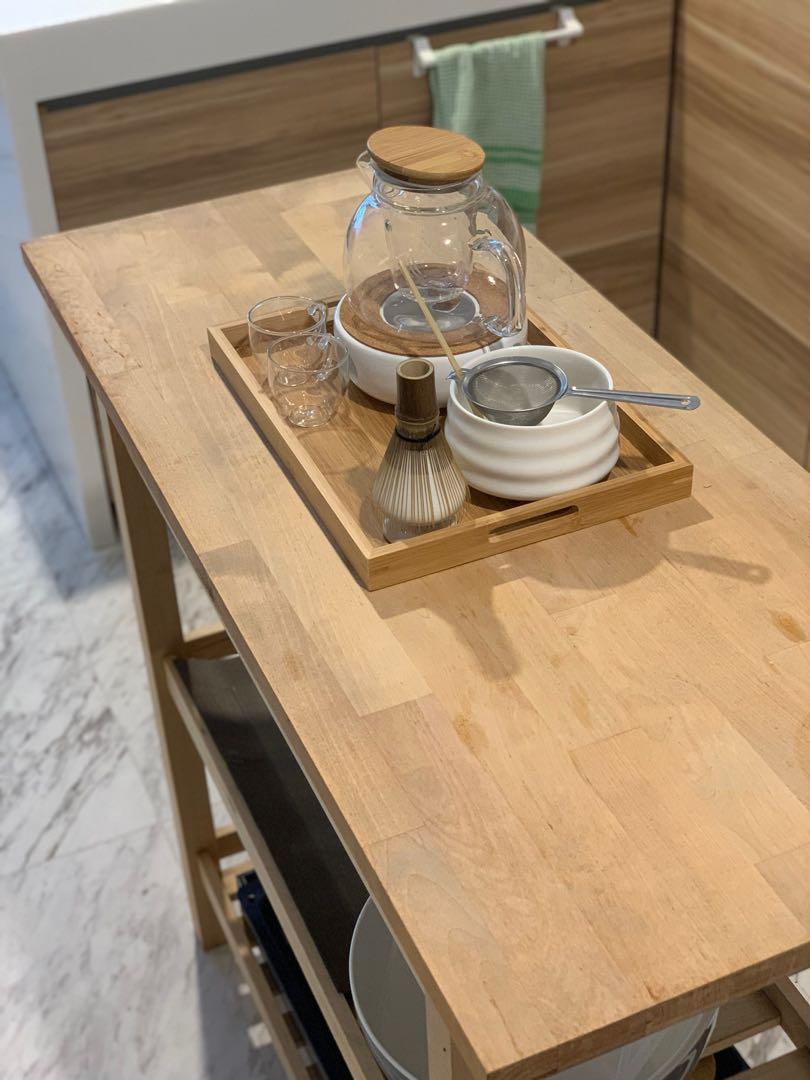 IKEA Forhoja Kitchen Island Counter, Furniture & Home Living