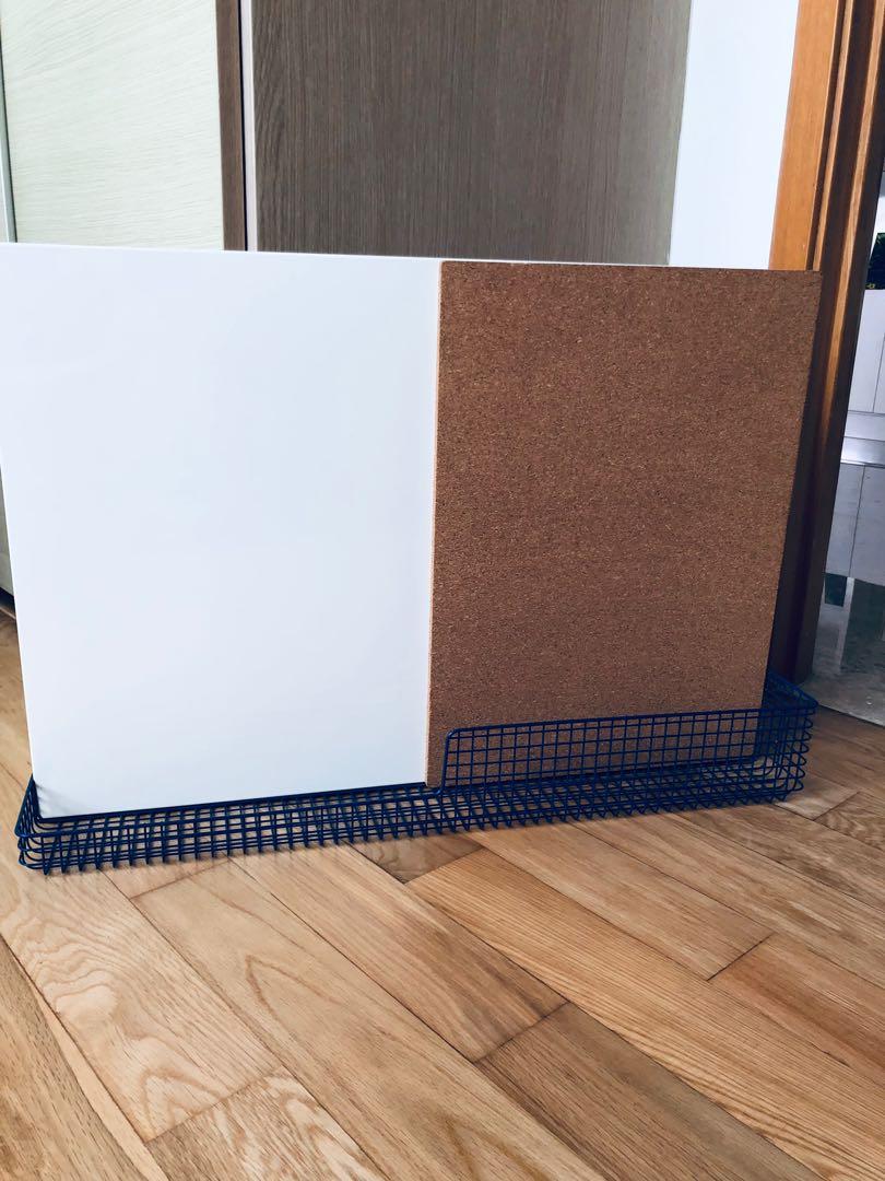Ikea notice board, Furniture & Home Living, Furniture, Shelves