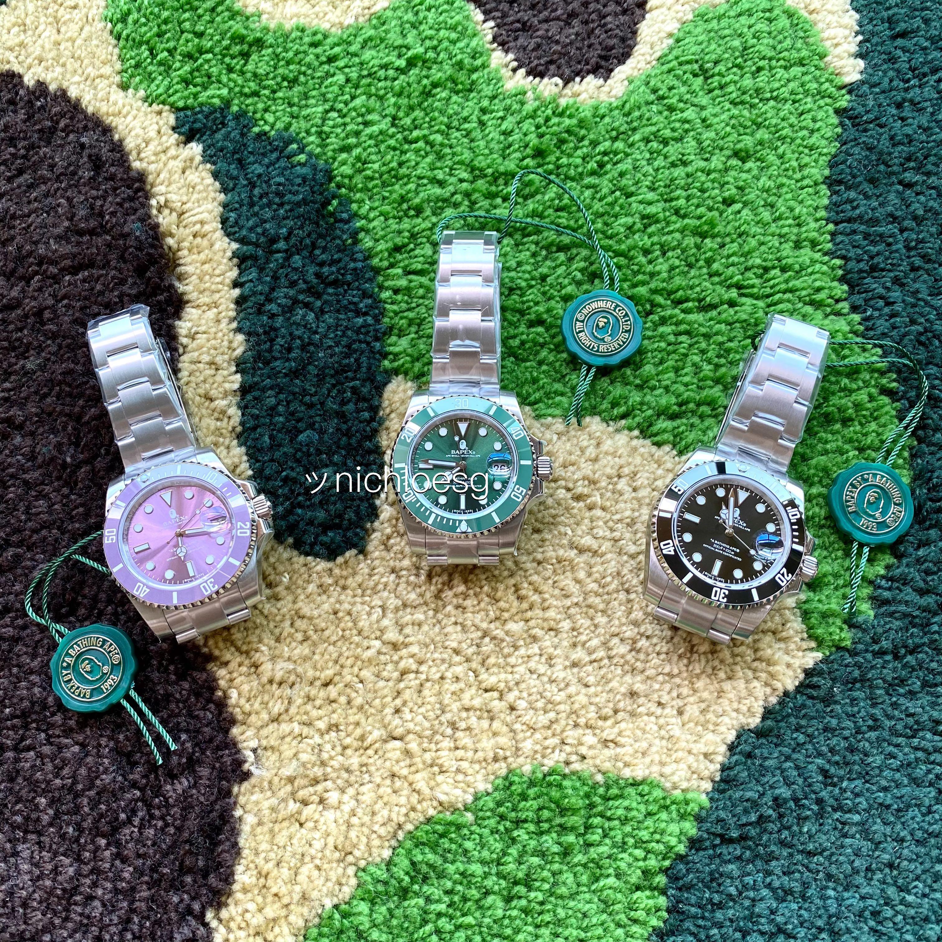 Bape watch 2021 clearance