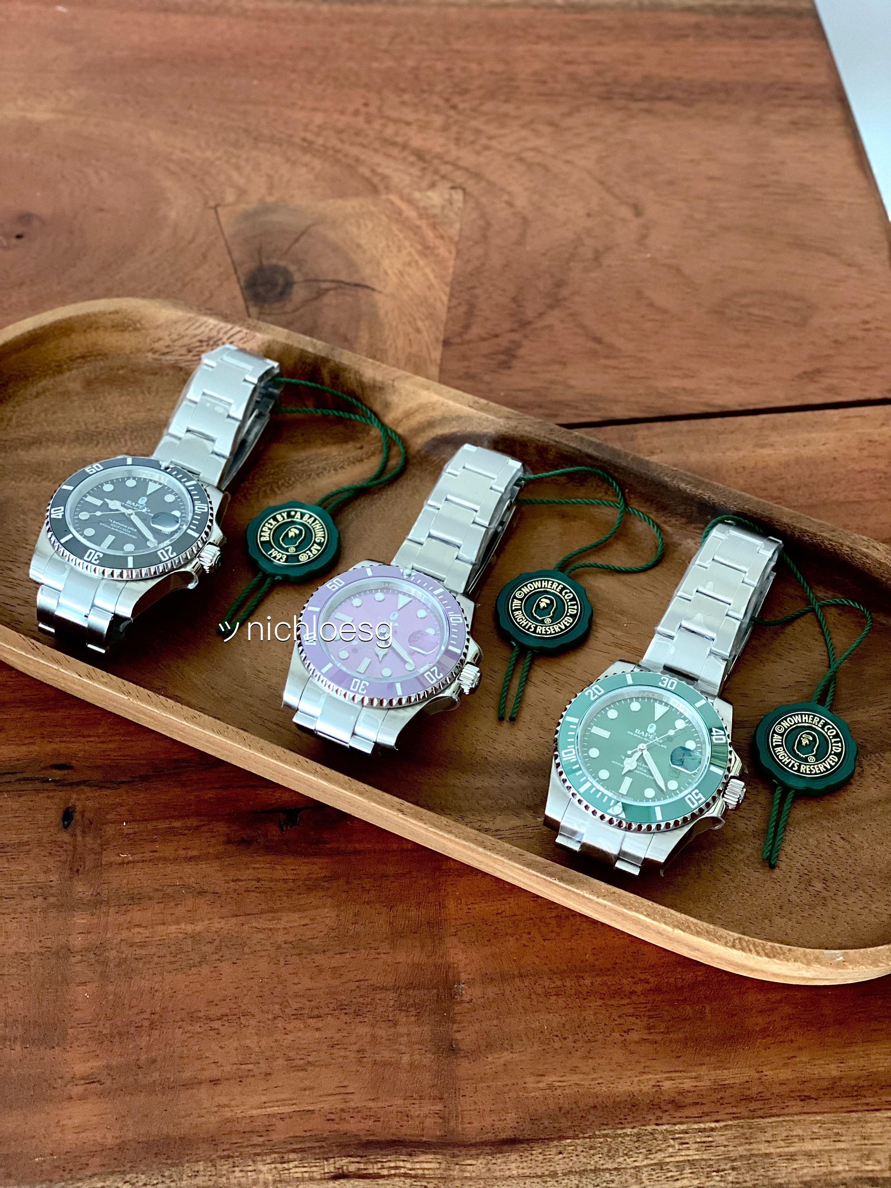 Bape watch sales 2021