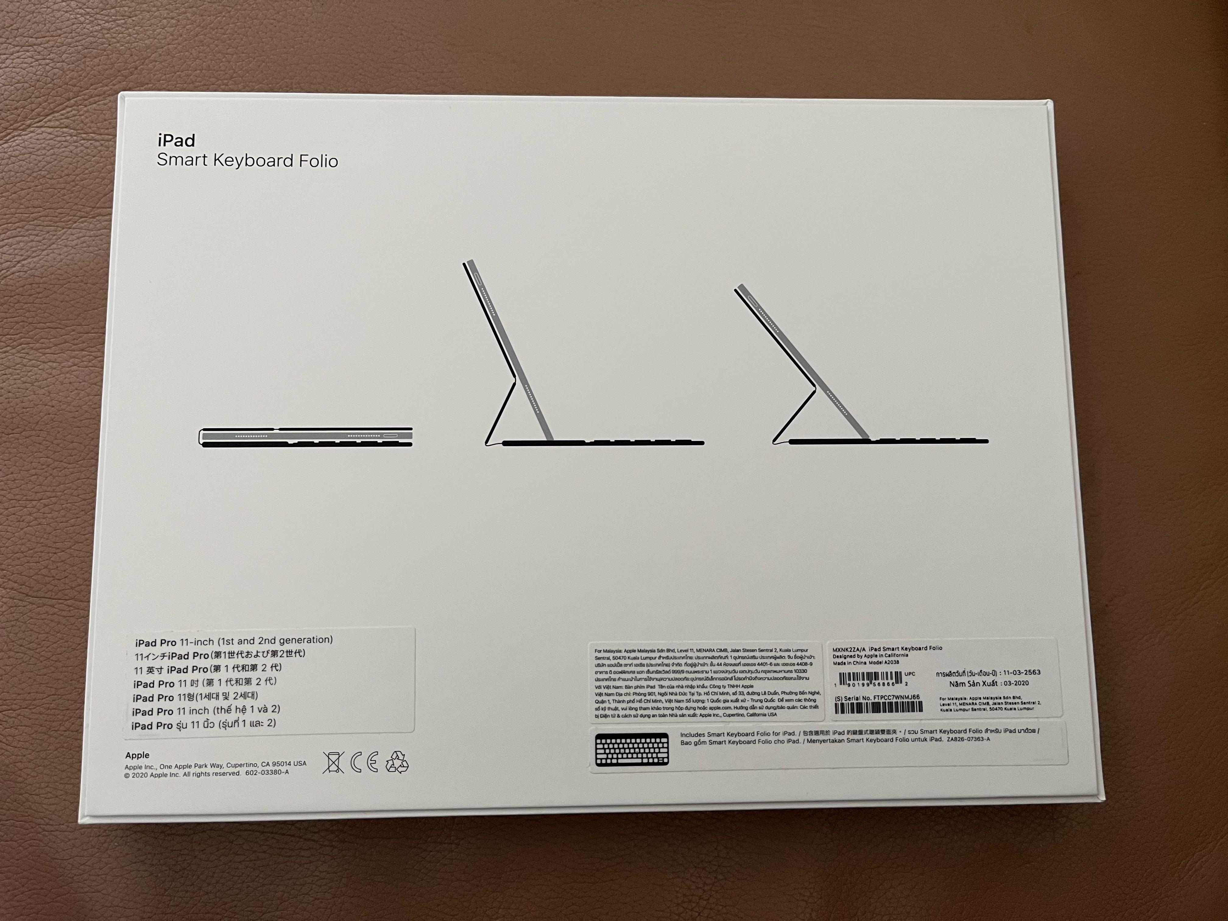 iPad Smart Keyboard Folio 11-inch (1st and 2nd generation), 電腦