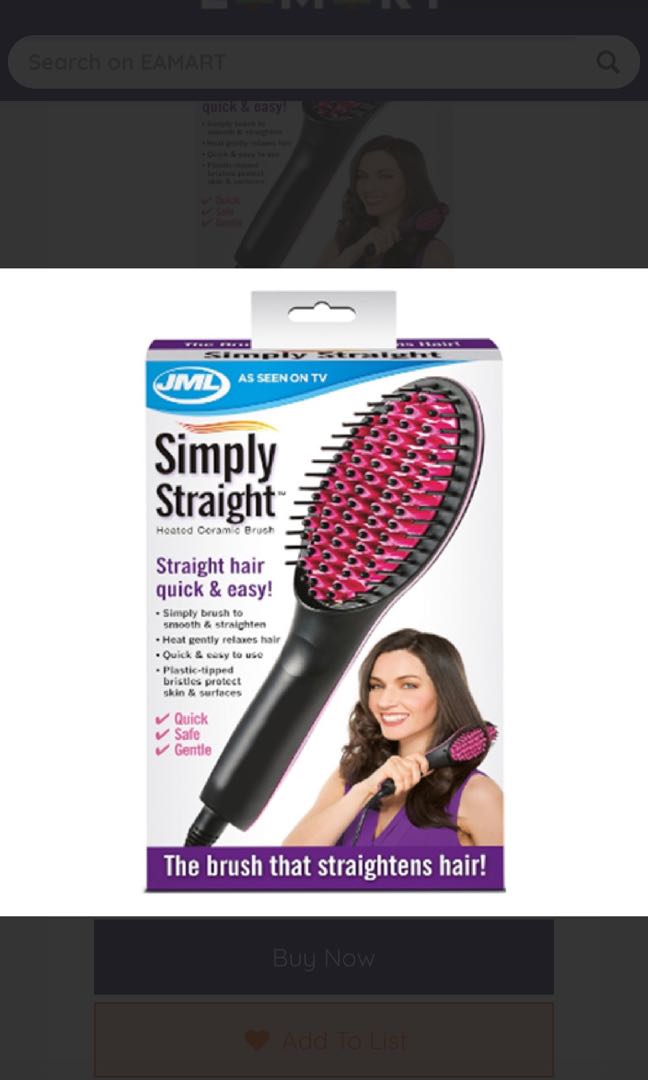 Jml hair brush sales