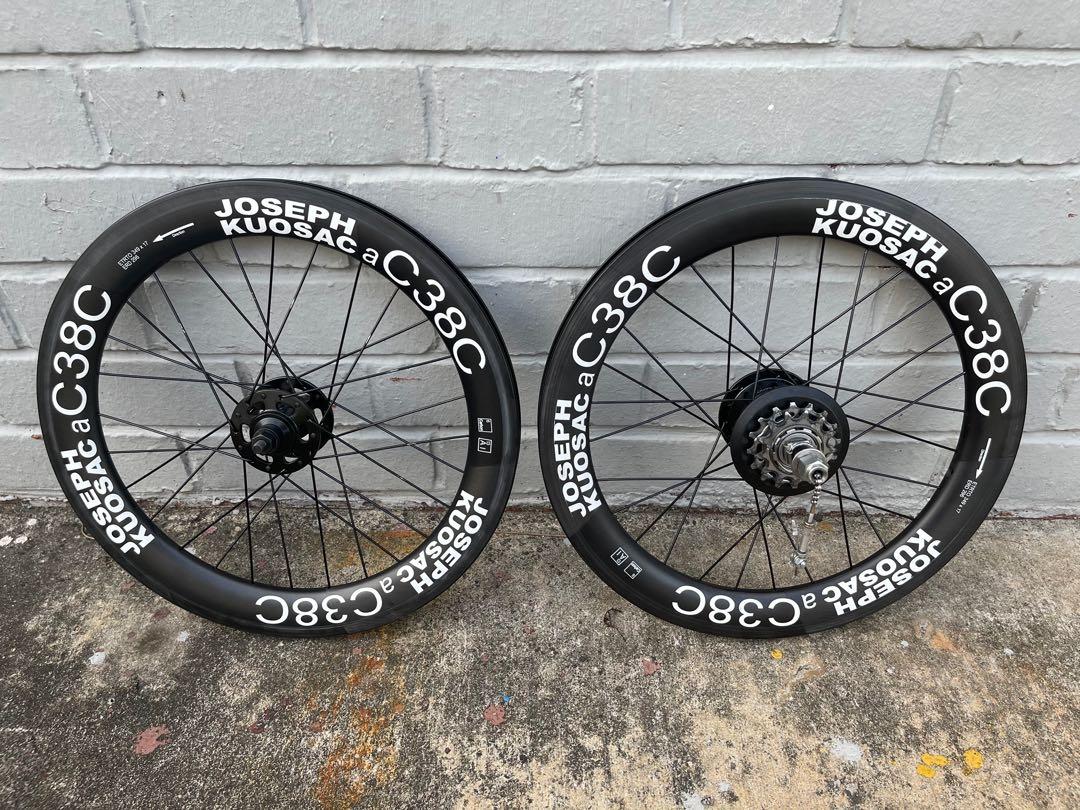 Kuosac C38c Joseph Kuosac Carbon Wheelset Brompton Bicycle Easy