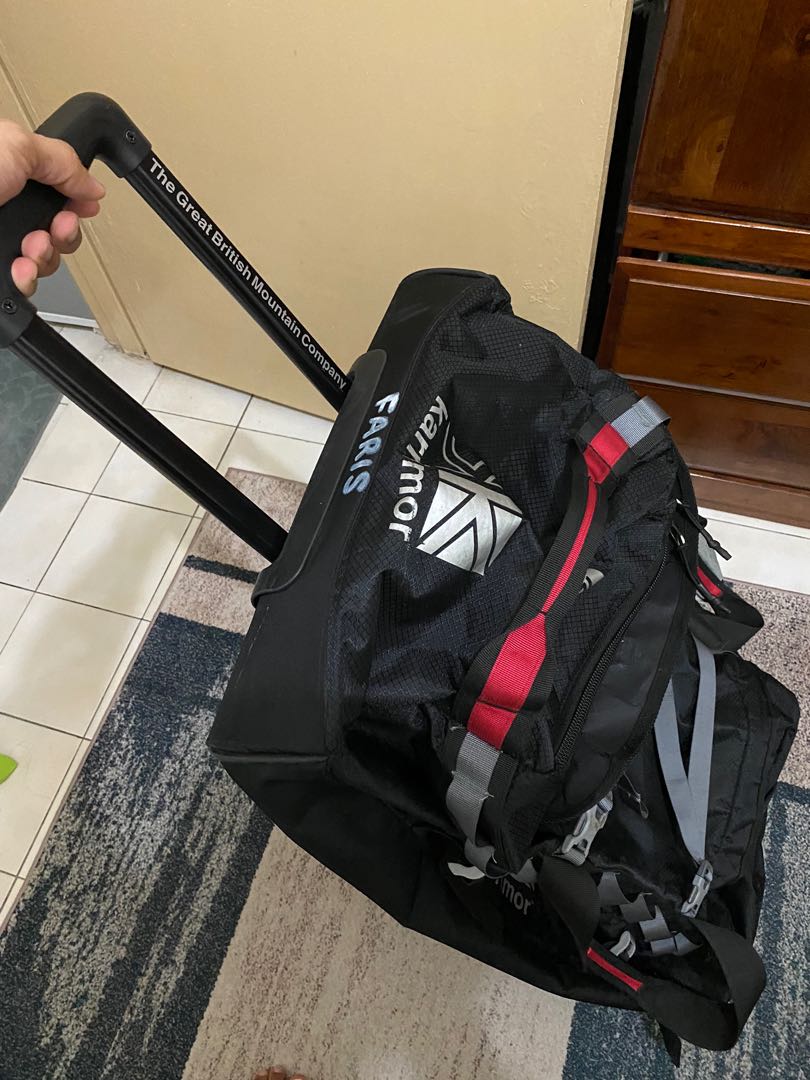 Karrimor 100Litre Bag with wheels, Men's Fashion, Bags, Backpacks on
