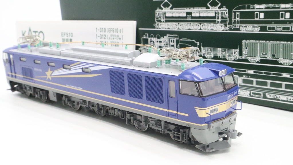 KATO 1-314 EF510-500 北斗星色HO JR Railways EF510 北海道, 興趣及遊戲, 玩具 遊戲類- Carousell