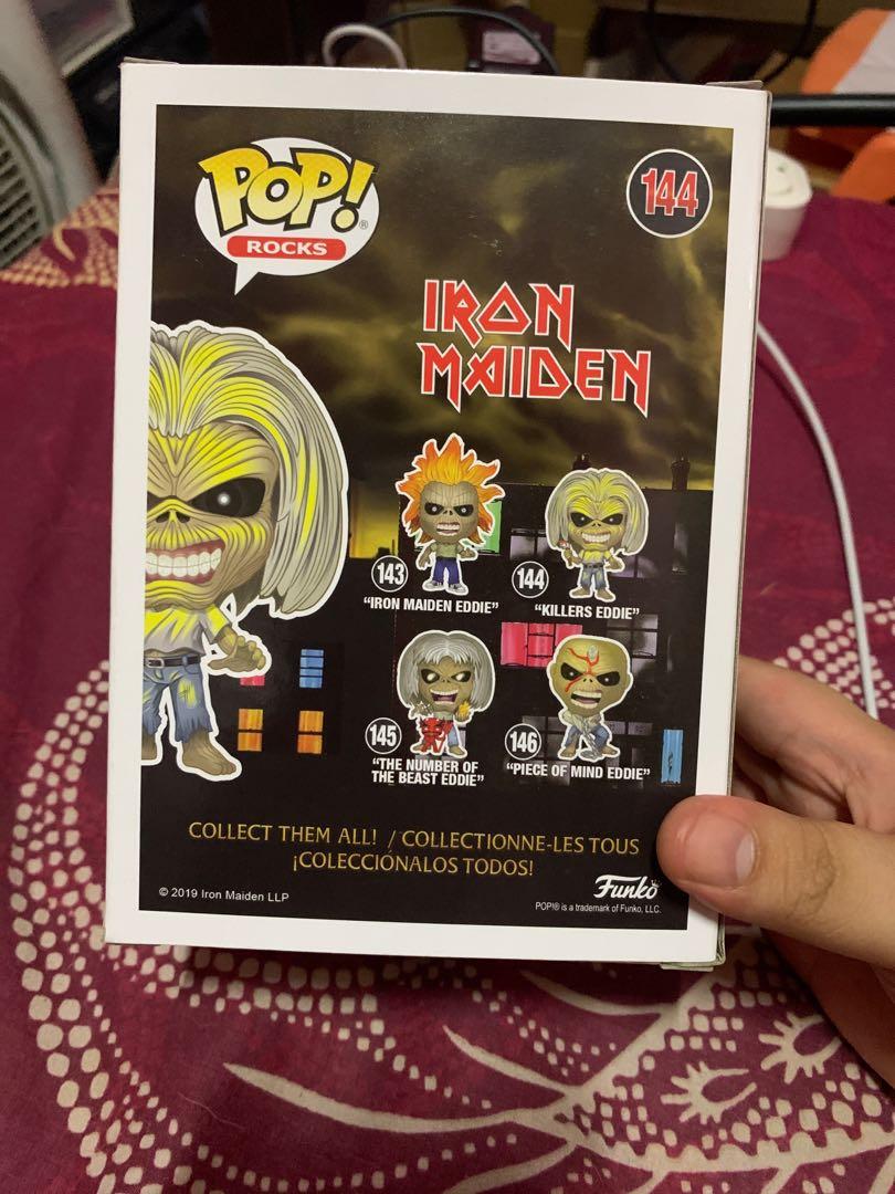 “Killers Eddie” funko pop (Category: Designer & Blind Box Toys) located in Manila. Submitted by berrnnee (Listing ID 1131770019, Image 2). Description: Noob got from mystery box, not familiar with the band. .