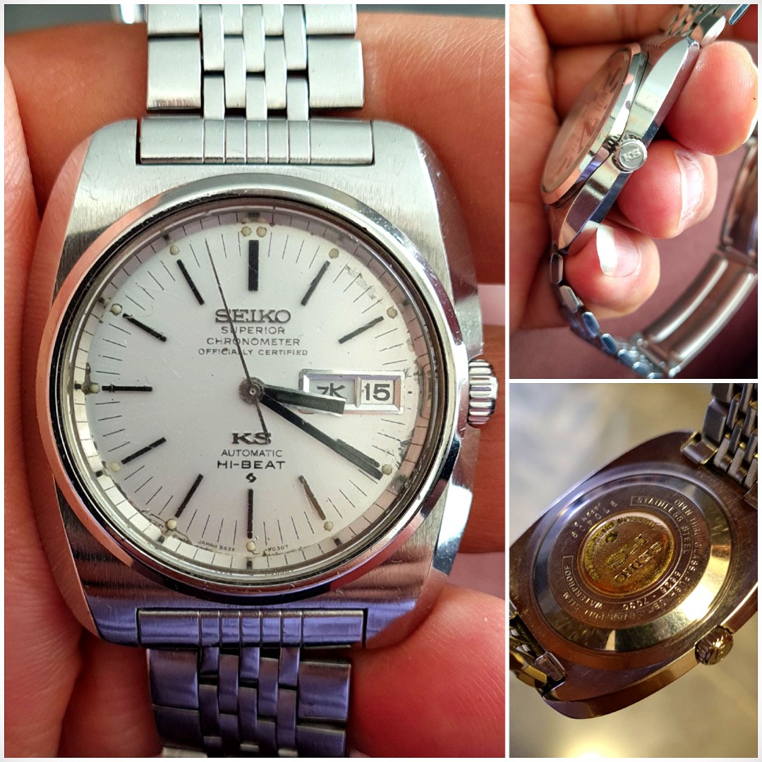 KING SEIKO Superior Chronometer Officially Certified Super Rare 5626-7030  MADE IN JAPAN, Men's Fashion, Watches & Accessories, Watches on Carousell
