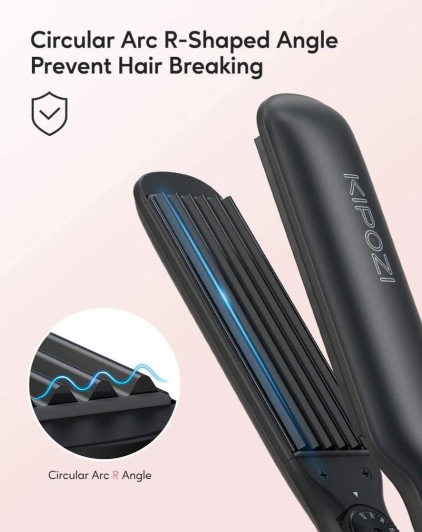 KIPOZI HAIR CRIMPER, Beauty & Personal Care, Hair on Carousell
