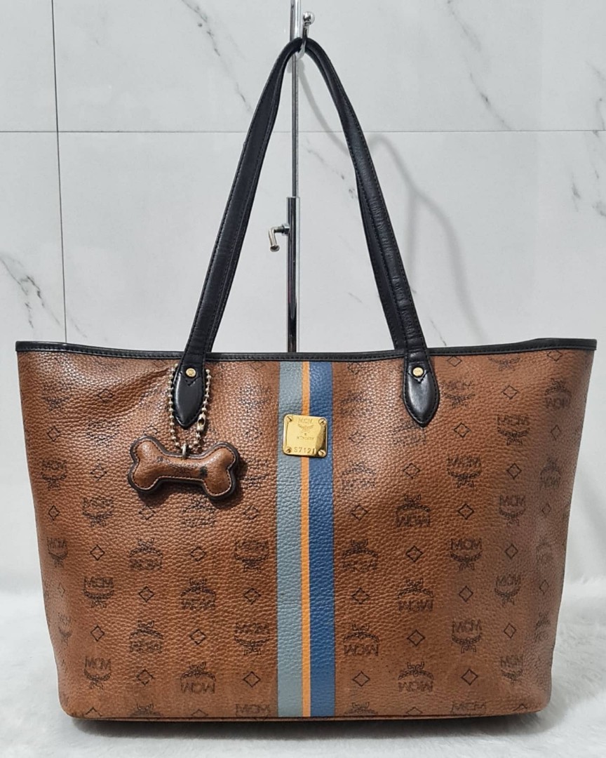 LEGIT MCM tote, Luxury, Bags & Wallets on Carousell