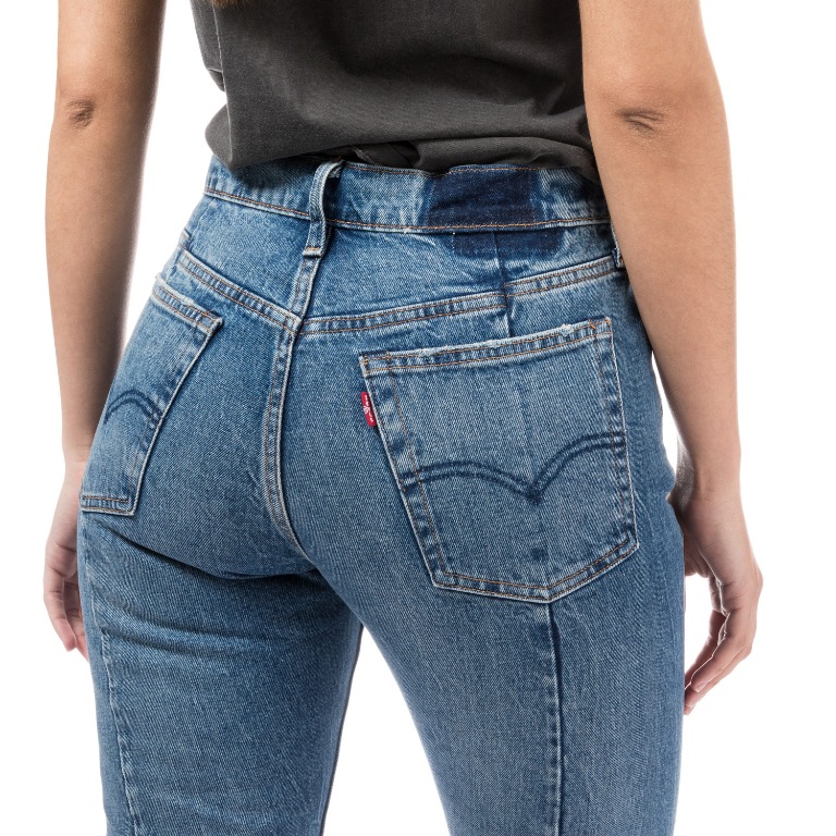 Levi's altered 721 high rise skinny best sale
