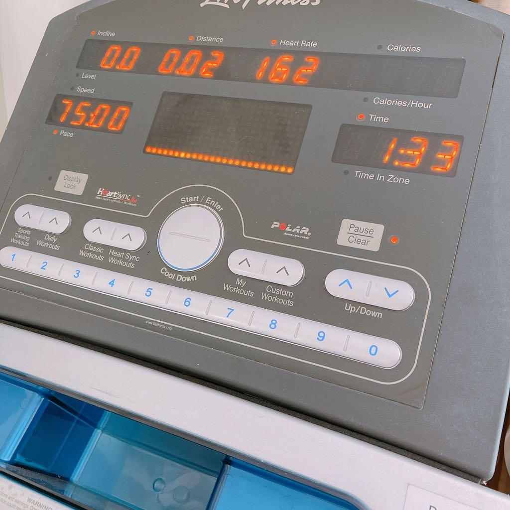 Life fitness t55 treadmill online