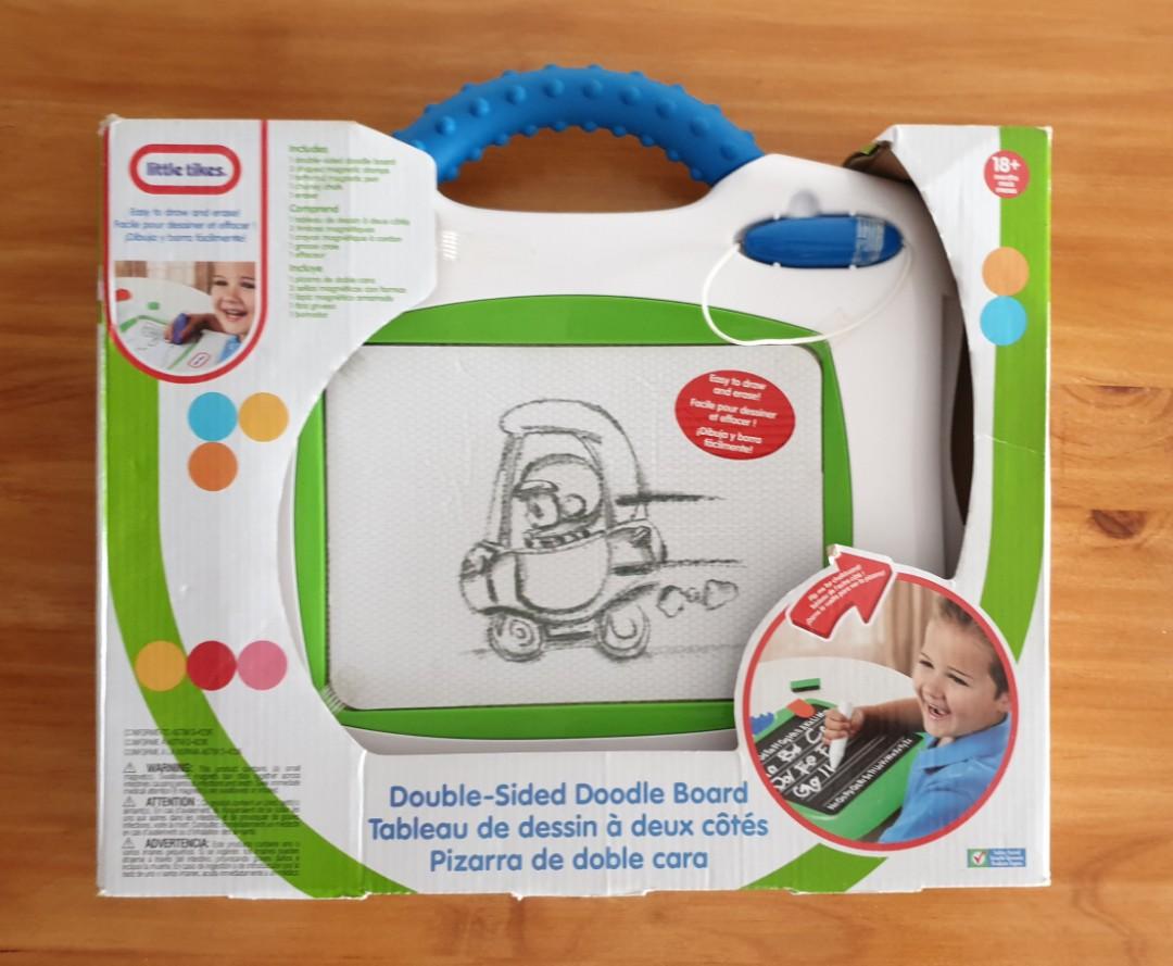 Little Tikes DoubleSided Doodle Board, Hobbies & Toys, Toys & Games on