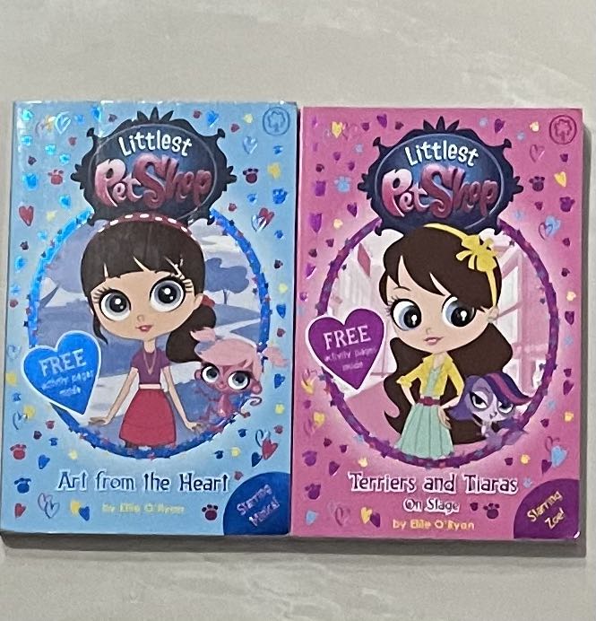 Littlest pet shop books( check description for more details), Hobbies