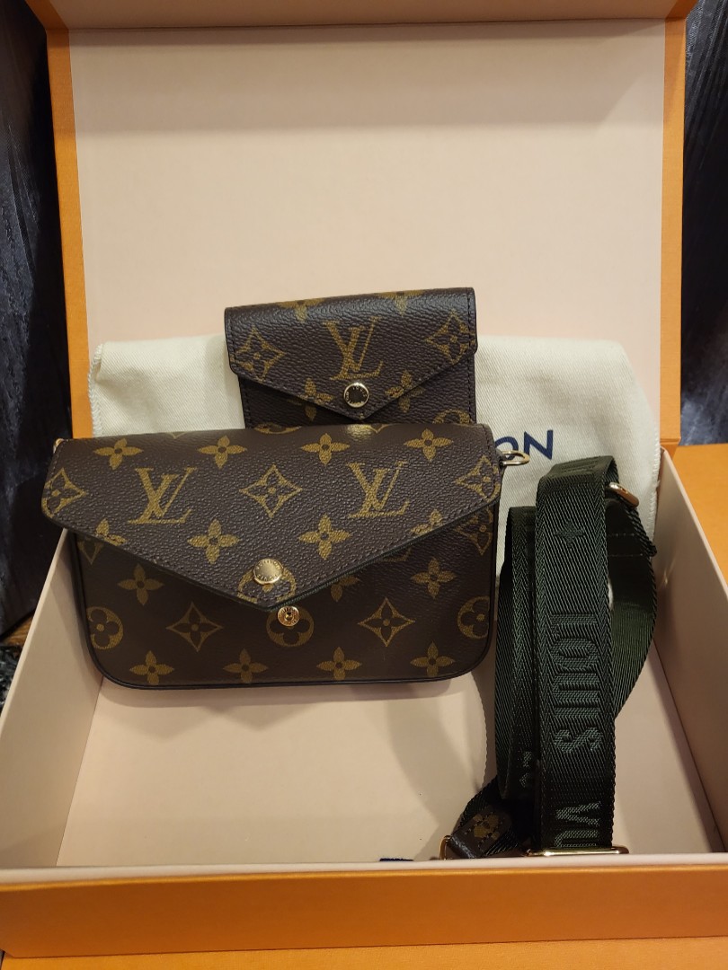 Louis Vuitton FÉlicie Strap & Go (BNIB), Luxury, Bags & Wallets on Carousell