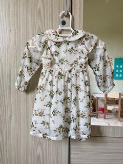 Lovely lace vintage baby dress (FREE shipping)