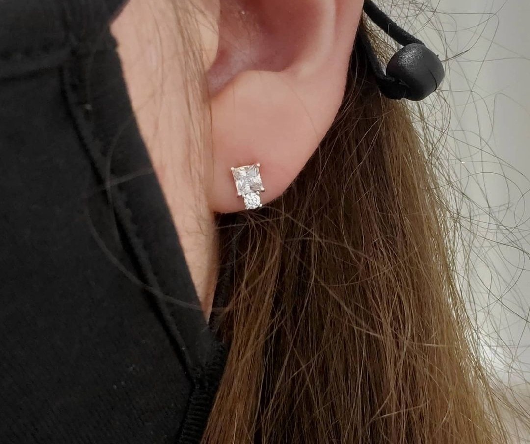 Round new arrivals pandora earrings