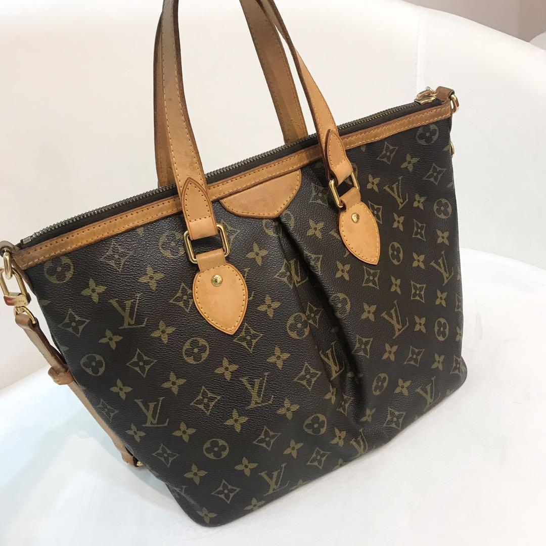 LV Palermo MM Monogram Canvas, Luxury, Bags & Wallets on Carousell