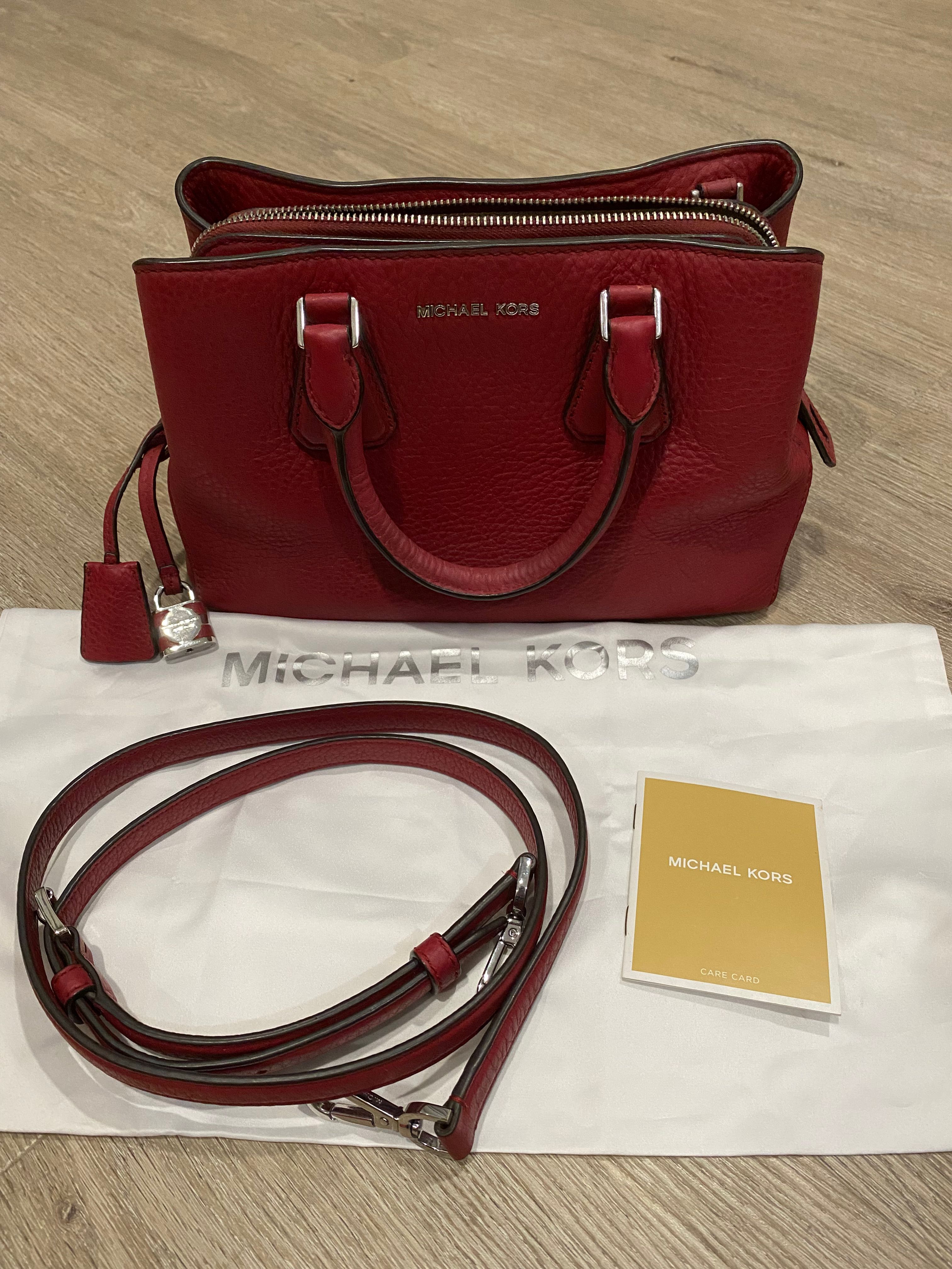 Michael Kors Camille Bag - Cherry Red 