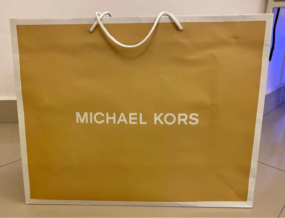 Michael Kors original paper bag, Luxury, Accessories on Carousell