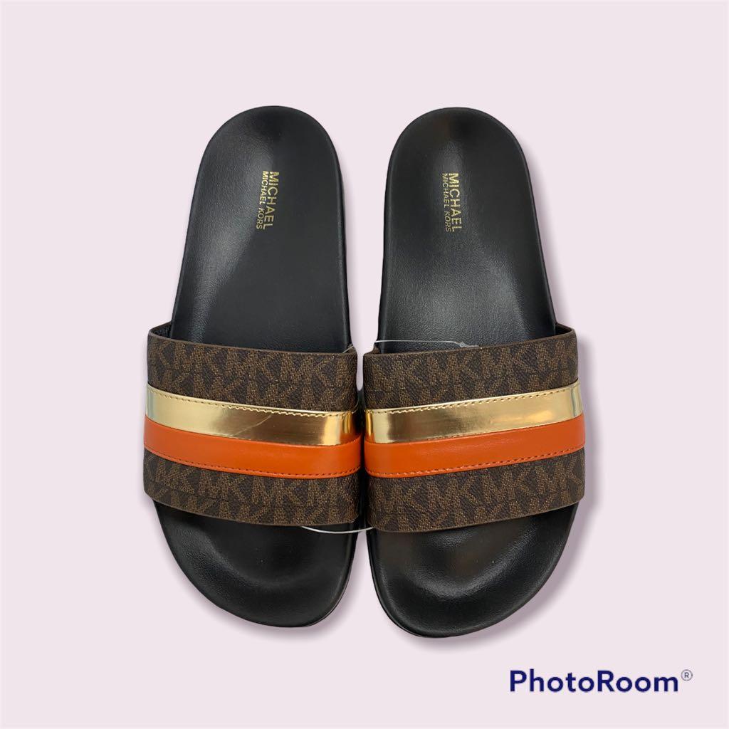 MICHAEL KORS SLIDES SIZE 8 ORIGINAL
