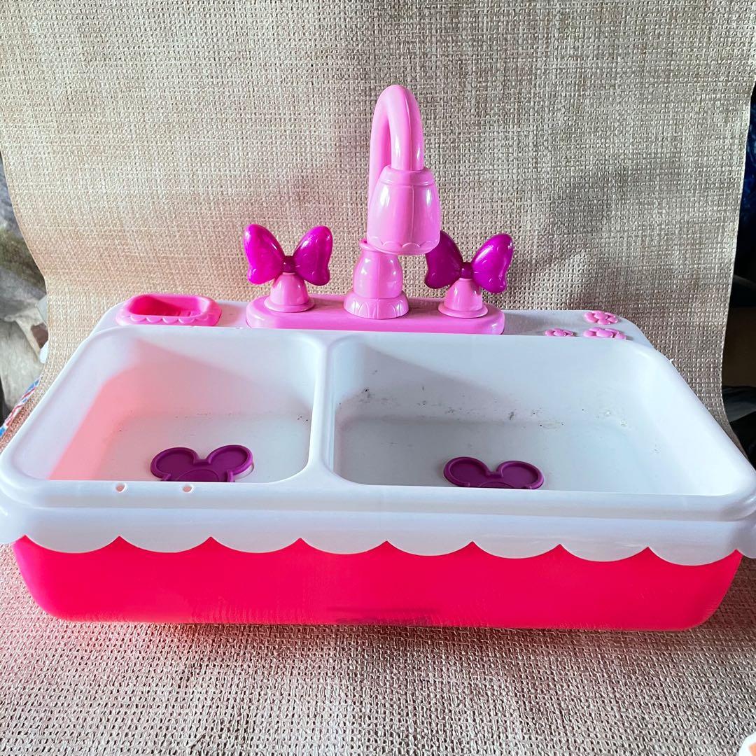 Minnie Mouse Sink, Hobbies & Toys, Toys & Games on Carousell