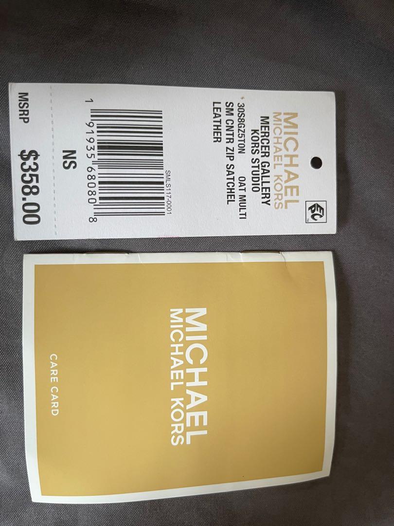 Mk mercer gallery kors studio oat multi Barang Mewah Tas Dompet di Carousell