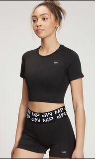 MP black crop top