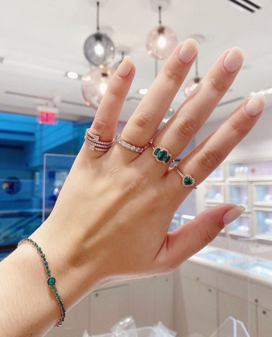 Green ring pandora hotsell