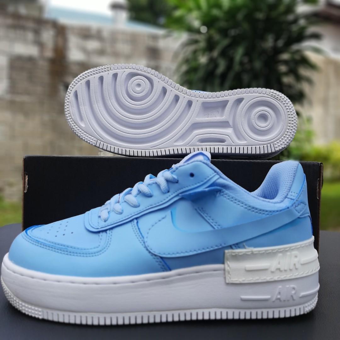 Nike Air Force 1 Shadow Hydrogen Blue Women s Fashion Footwear