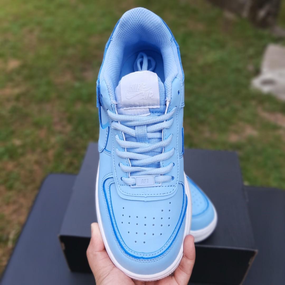 Air force 1 store shadow hydrogen blue