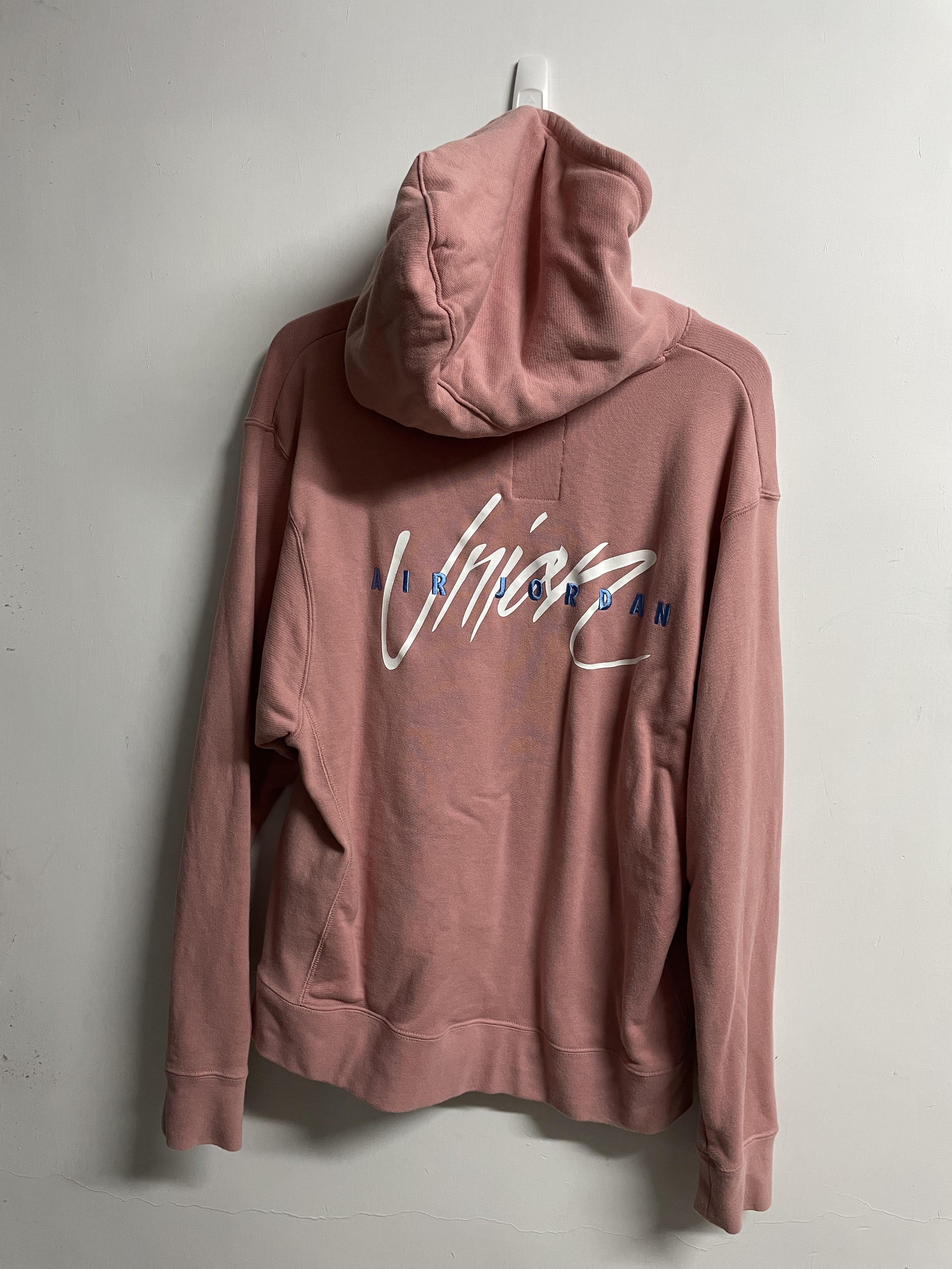 外箱不良宅配便送料無料 Jordan x UNION Fleece Parka Pink Beige