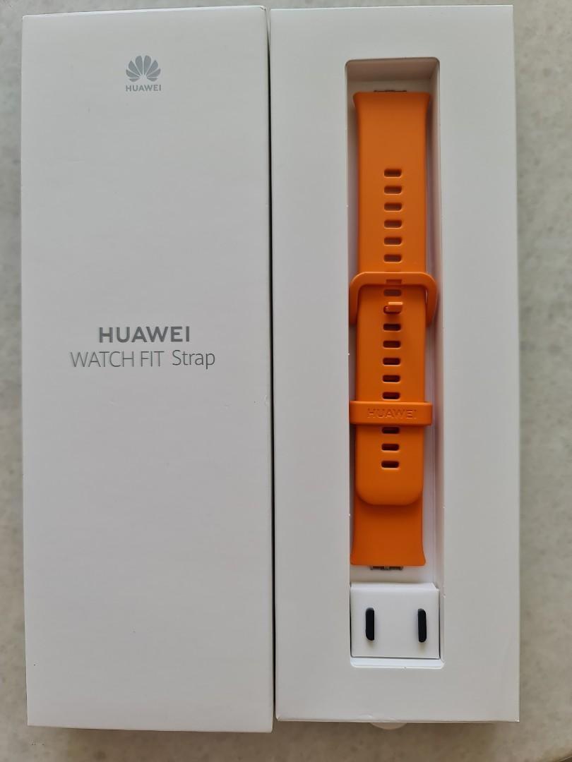 Huawei watch sales fit orange strap