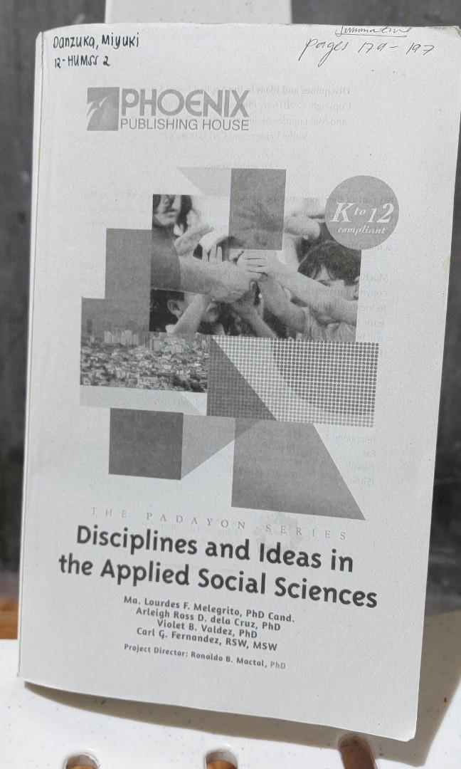 PHOENIX Disciplines and Ideas in the Applied Social Sciences (DIASS ...