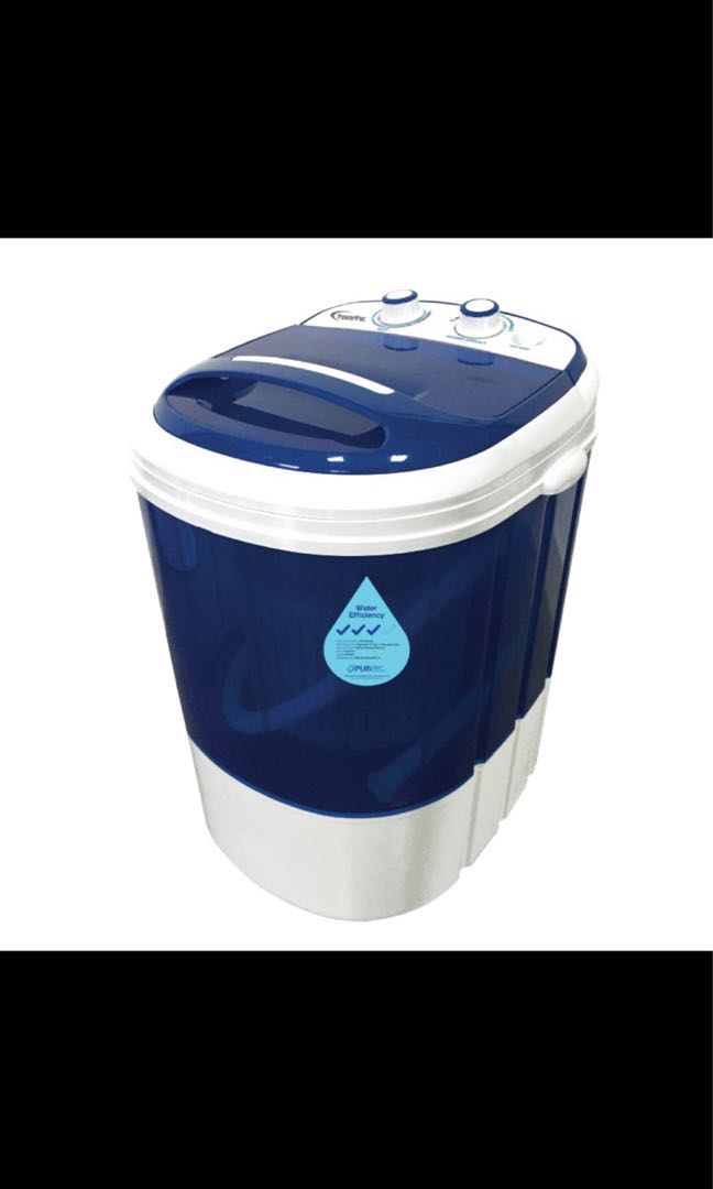 PowerPac Mini Washing Machine 2 in 1 15 Mins Fast Laundry (PPW820), TV