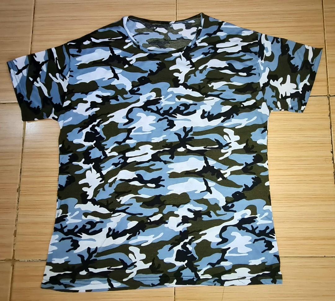 PRELOVED] CAMO SHIRT / ARMY SHIRT KAOS 