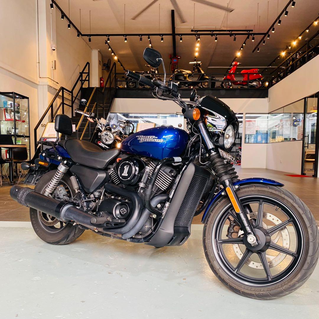 Harley davidson street 750 pre owned sale