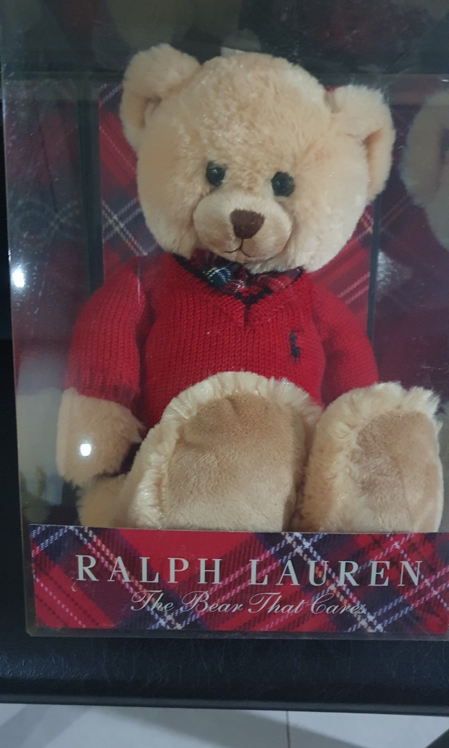 Ralph Lauren Teddy Bear Hobbies Toys Toys Games on Carousell