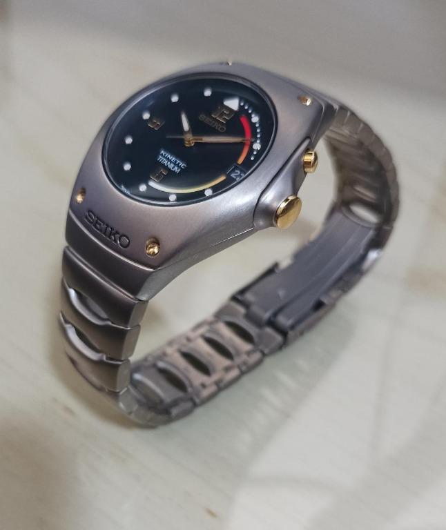 Rare Classic Brand New Seiko Arctura Kinetic Titanium Collectible, Luxury,  Watches on Carousell