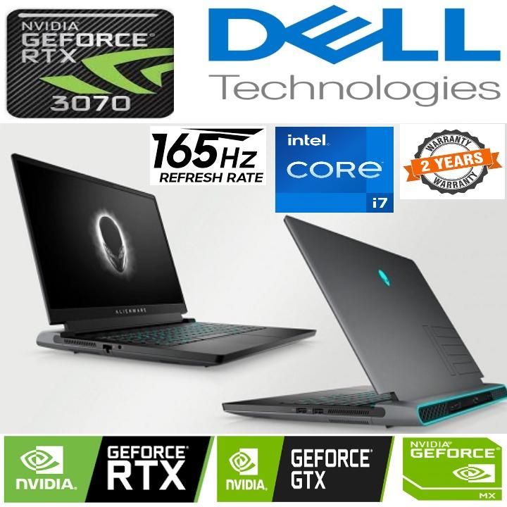 Ready Stock】DELL ALIENWARE M15 R6 GAMING LAPTOP | i7-11800H | RTX™3070-8GB