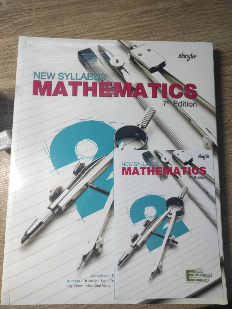 Sec 2 New Syllabus Math Textbook, Hobbies & Toys, Books & Magazines ...