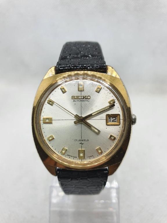 Seiko 7005-7052 Cross-Line Dial Automatic Watch, Men's Fashion, Watches &  Accessories, Watches on Carousell
