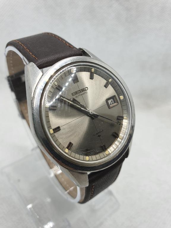 Seiko 7005-8060 Silver Cross-Line Dial Automatic Watch, Men's Fashion,  Watches & Accessories, Watches on Carousell