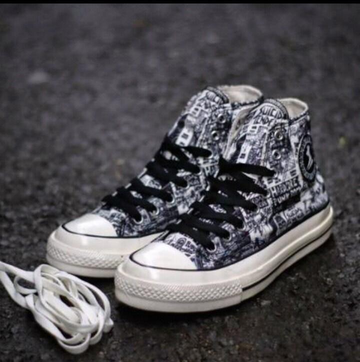 SEPATU CONVERSE X SUICIDAL TENDENCIES HIGH Fesyen Pria Sepatu Sneakers di Carousell