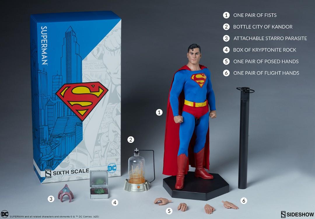 Sideshow 2.0 DC Comics 1/6 Superman Figure Sixth Scale Limited not Hot  Toys, Hobbies & Toys, Toys & Games on Carousell